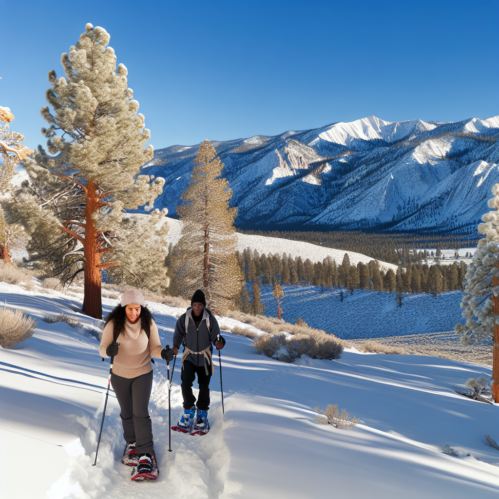 Squaw Valley snowshoeing