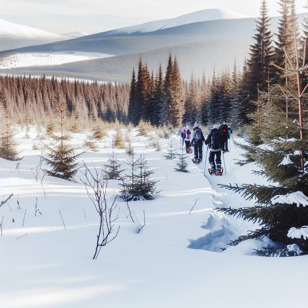 Squaw Valley winter hiking