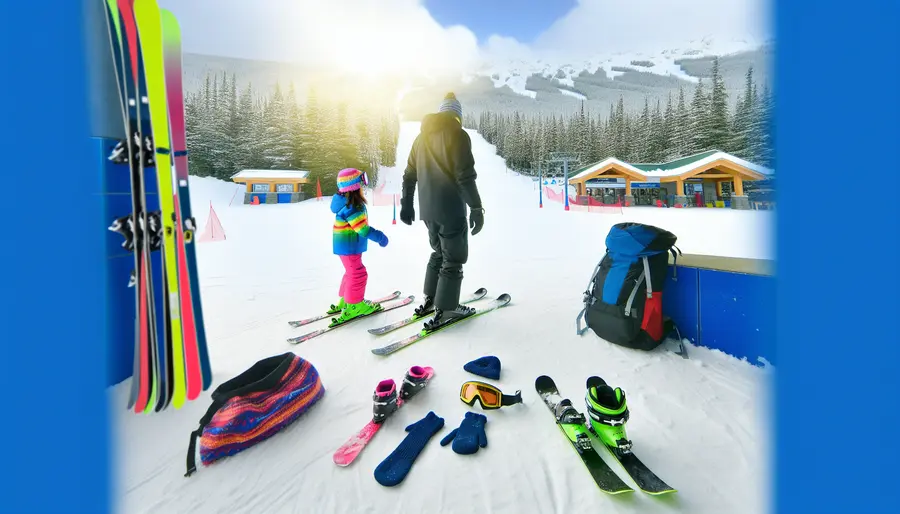 what to pack kids ski lessons