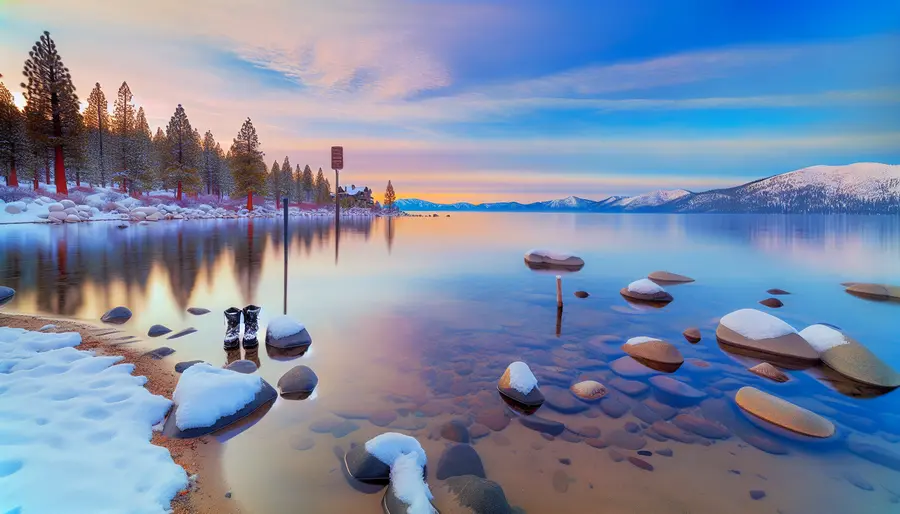 winter road trip checklist Tahoe